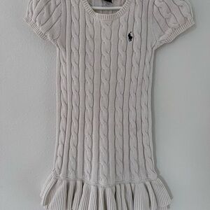 Ralph Lauren Ivory Cable Knit Sweater